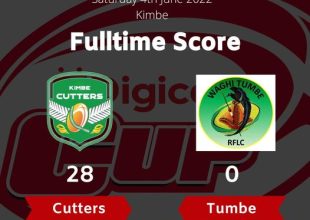 Kicking off Round 7 of the Digicel Cup this weekend – the WNBPG Kimbe Cutters have thrashed the JPG Waghi Tumbe 28 points to nil in Kimbe